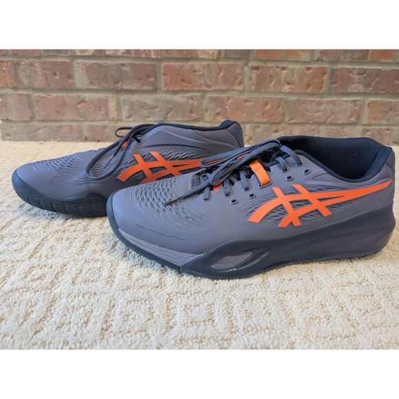 Asics Gel Resolution X Tennis Shoes Mens Size 13 Wide Purple Pickleball - Picture 2 of 16